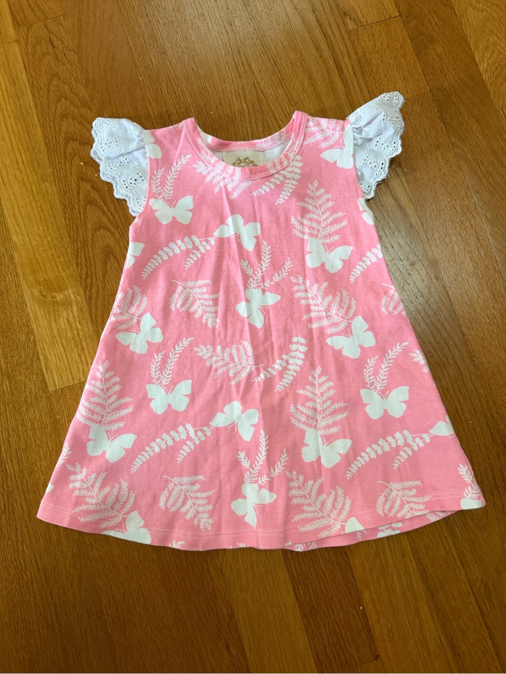 The Beaufort Bonnet Company 18-24mo Butterfly Print Dress